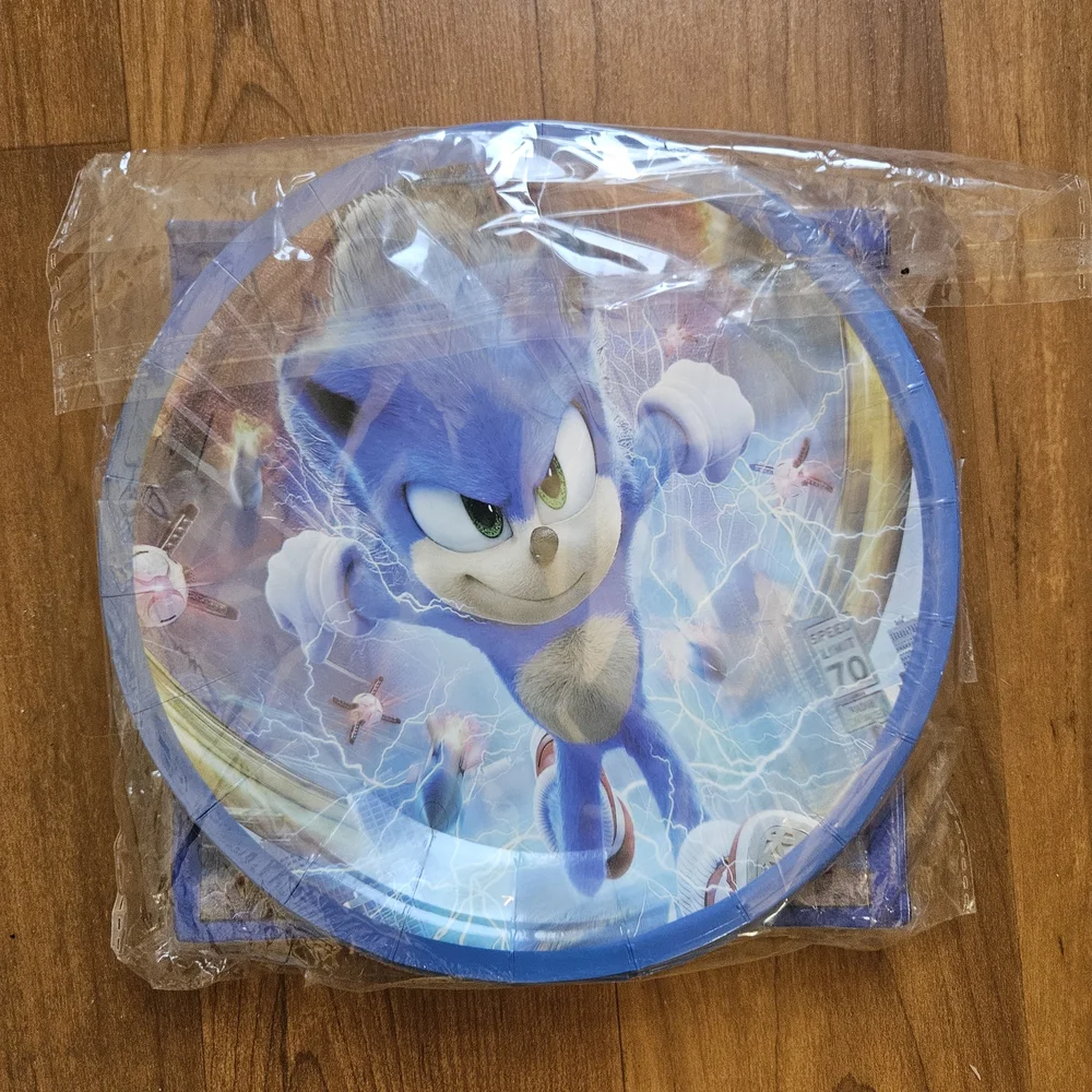 Party Plates and Napkins Set